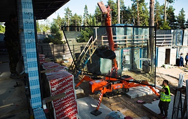 Монтаж стекла компанией АРЛИФТ